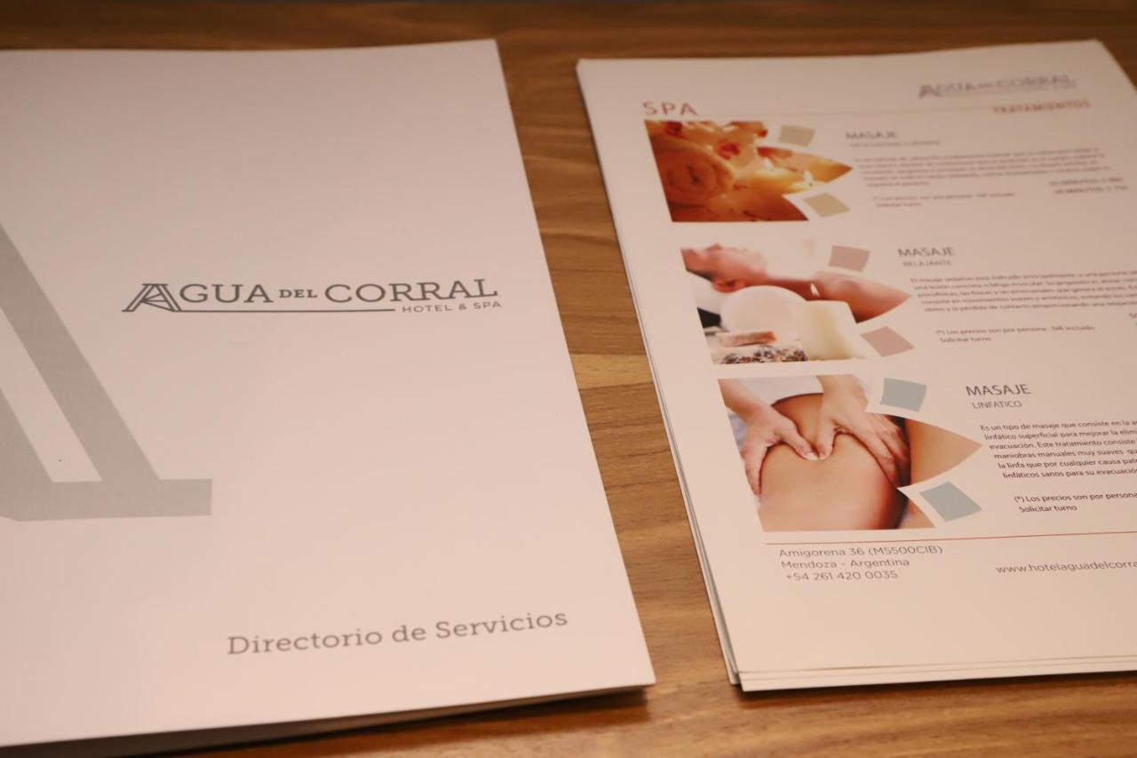 Agua Del Corral Hotel & Spa Mendoza Buitenkant foto
